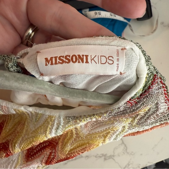 Missoni Kids Swirl Pattern A-line Dress size 4 - Picture 5 of 7